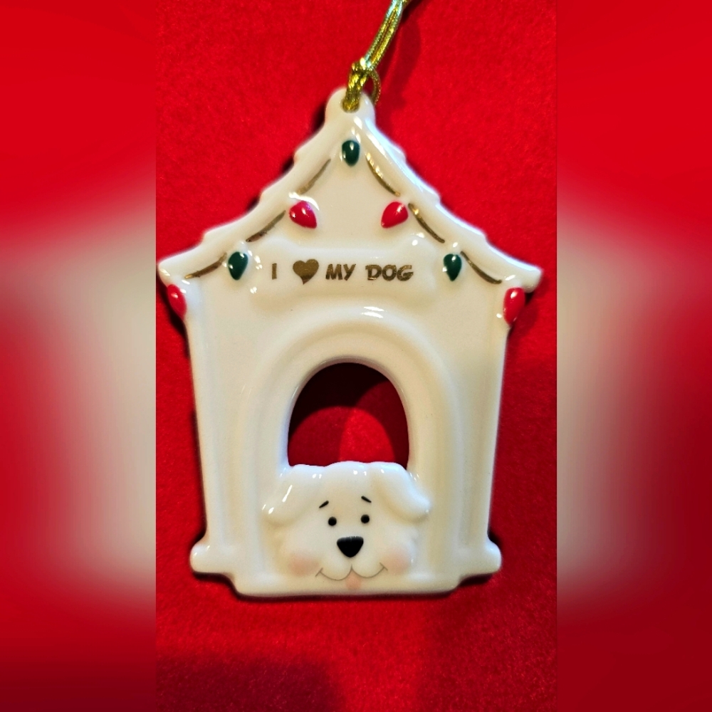 Lenox "I  ❤️ My Dog" Ornament